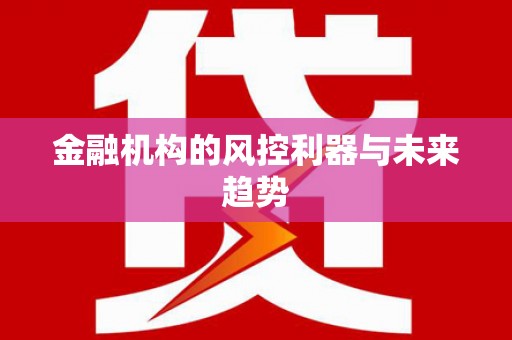 集贤金融机构的风控利器与未来趋势