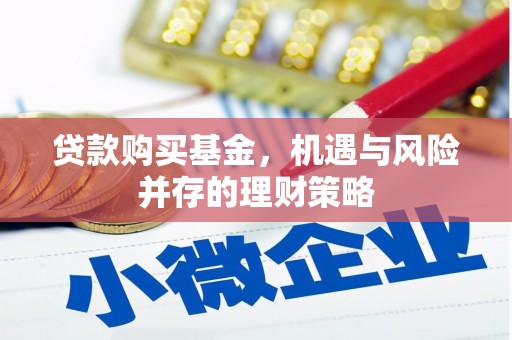 集贤贷款购买基金，机遇与风险并存的理财策略