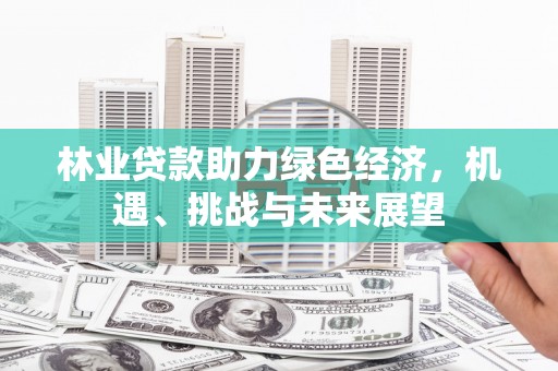 集贤林业贷款助力绿色经济，机遇、挑战与未来展望