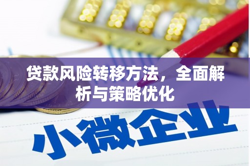 集贤贷款风险转移方法，全面解析与策略优化