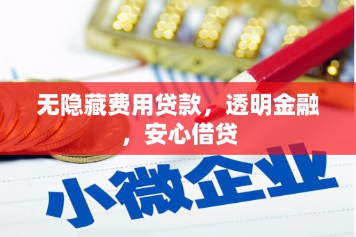 集贤无隐藏费用贷款，透明金融，安心借贷