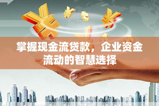 集贤掌握现金流贷款，企业资金流动的智慧选择