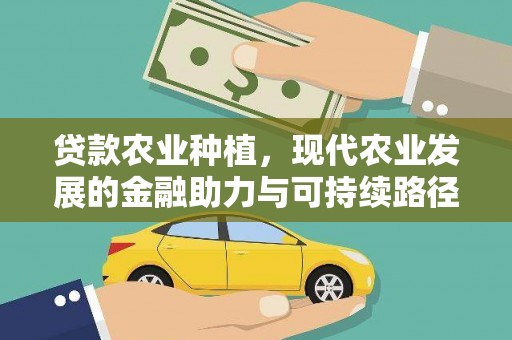 集贤贷款农业种植，现代农业发展的金融助力与可持续路径