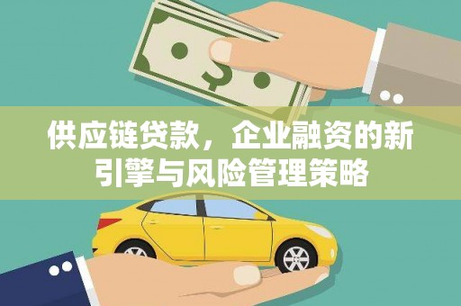 集贤供应链贷款，企业融资的新引擎与风险管理策略