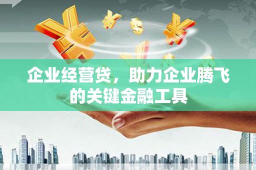 集贤企业经营贷，助力企业腾飞的关键金融工具