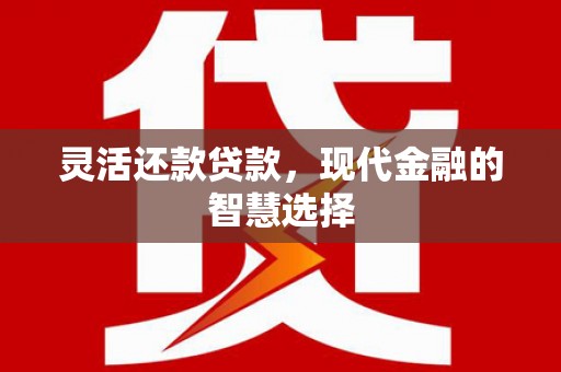 集贤灵活还款贷款，现代金融的智慧选择