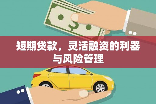 集贤短期贷款，灵活融资的利器与风险管理