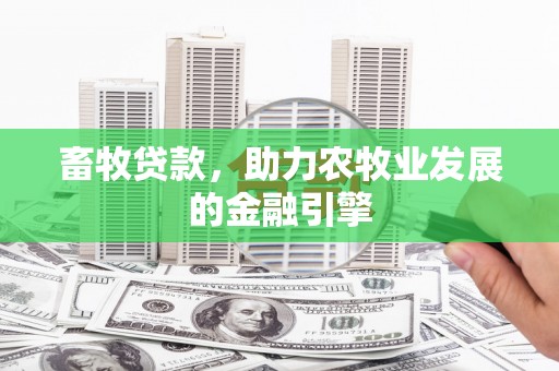 集贤畜牧贷款，助力农牧业发展的金融引擎