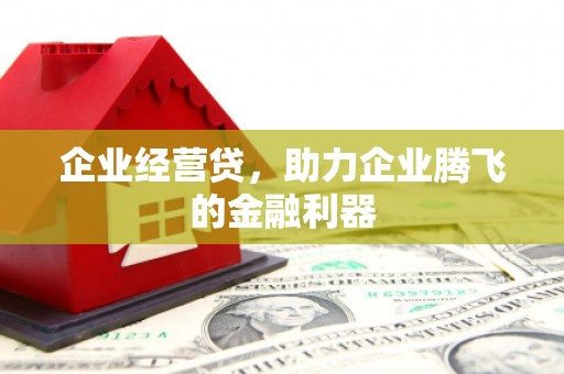 集贤企业经营贷，助力企业腾飞的金融利器