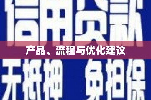 集贤产品、流程与优化建议
