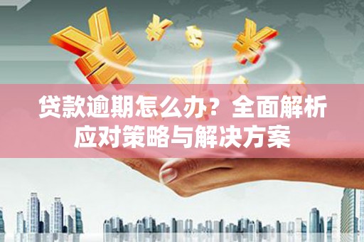 集贤贷款逾期怎么办？全面解析应对策略与解决方案