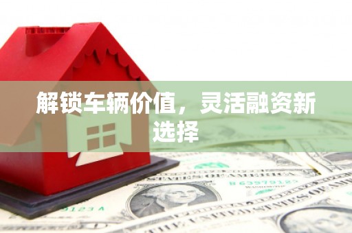 集贤解锁车辆价值，灵活融资新选择