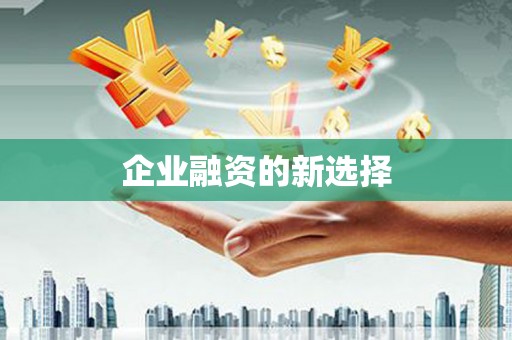集贤企业融资的新选择